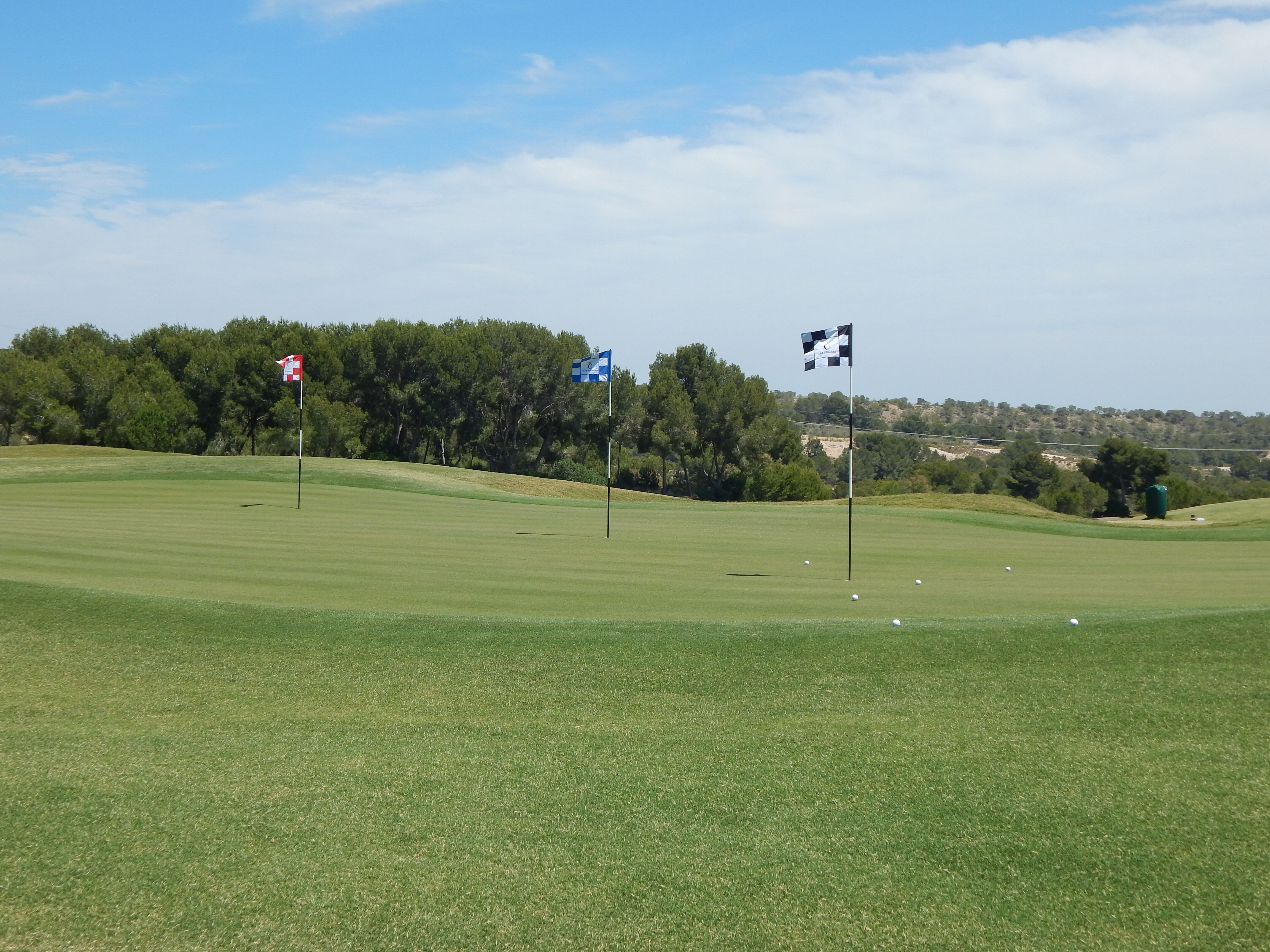 Las Colinas Golf - practice green